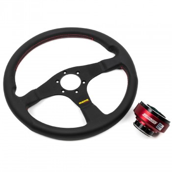 RSeat Europe Sparco Simulatoren Bundle Momo Tuner Leather Steering
